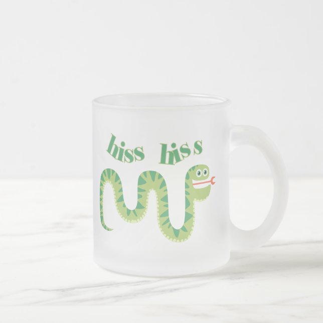 Tasse Givré Serpent de sifflement de sifflement (Droit)