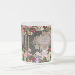 Tasse Givré Shabby chic collage, French chic,country rustic,fl