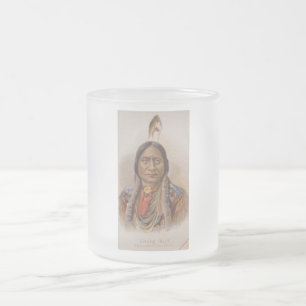 Tasse Givré Signaux de fumée : Lakota Indian Chief Sitting Bul