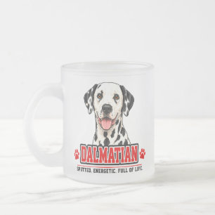 Tasse Givré 🐾 Signe Amoureux des Dalmatiens 🐾