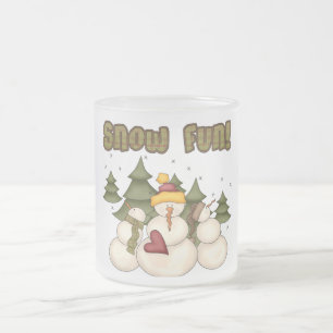 Tasse Givré Snow Fun Deux T-shirts et cadeaux