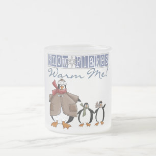 Tasse Givré Snowflakes Warm Me Tshirts et cadeaux de vacances