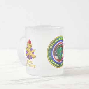 Tasse Givré Soldat d'affaires civiles fier de l'armée