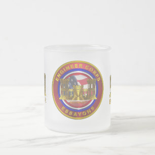 Tasse Givré Soldat et vétéran du génie de l'Armée