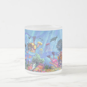 Tasse Givré Sous la mer