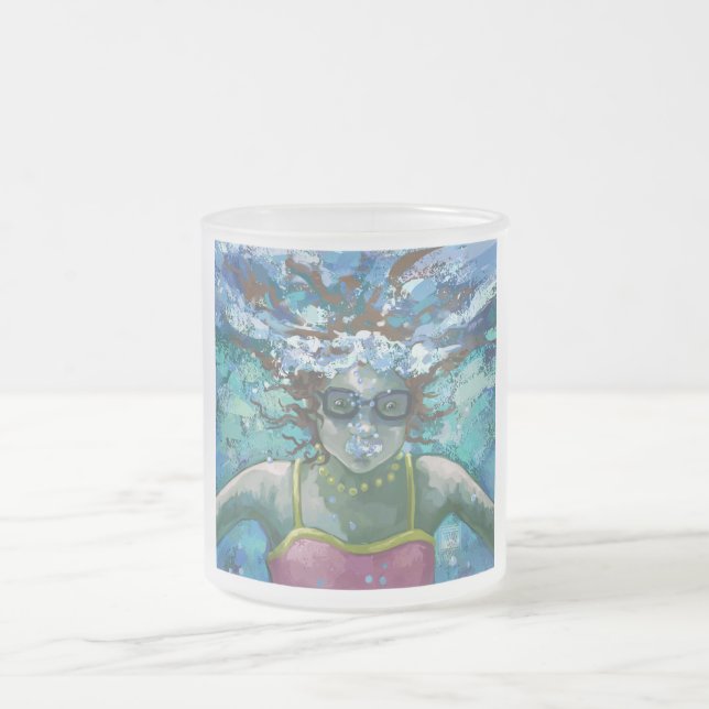 Tasse Givré Sous la nage aquatique (Centre)