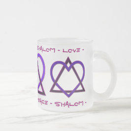 Tasse Givré Star of David's Love v2