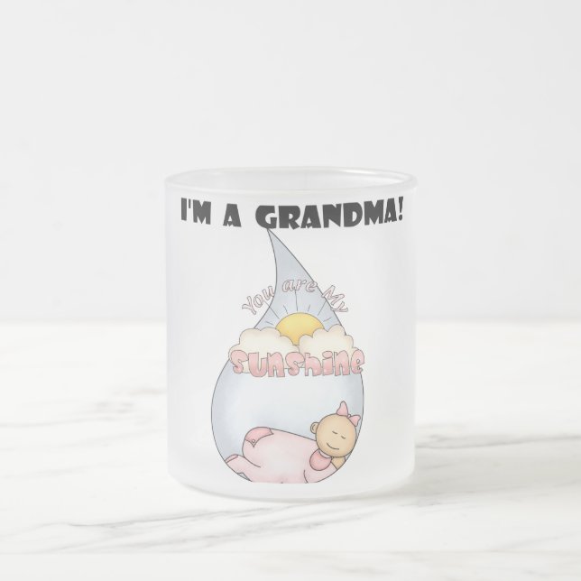 Tasse Givré Sunshine de grand-mère - Chemises et cadeaux pour  (Centre)