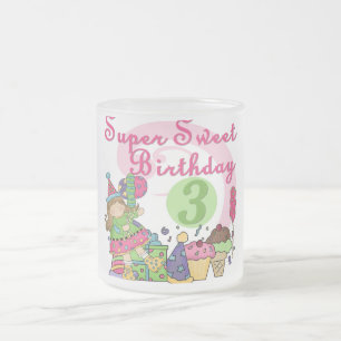 Tasse Givré Super Sweet 3ème Anniversaire Tshirts et cadeaux