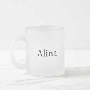 Tasse Givré supprimer le texte ajouter son propre design 10 oz