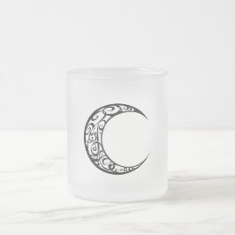 Tasse Givré Symbole de lune tribale personnalisée