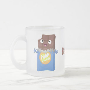 Tasse Givré Sympa chocolat chocolat bonbon bar personnage de d
