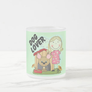 Tasse Givré T-shirts et cadeaux blonds de fille d'amoureux des