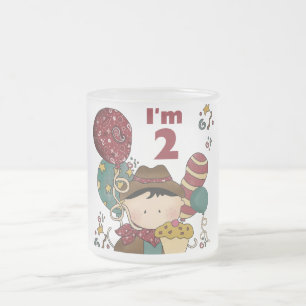 Tasse Givré T-shirts et cadeaux Cowboy 2e anniversaire
