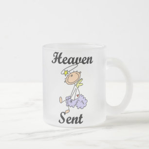 Tasse Givré T-shirts et cadeaux d'ange envoyés par le ciel