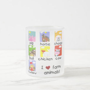 Tasse Givré T-shirts et cadeaux d'animaux de ferme
