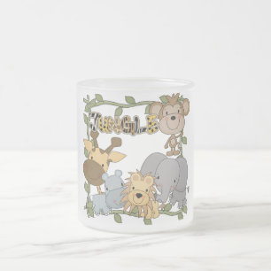Tasse Givré T-shirts et cadeaux d'animaux de jungle de bébé