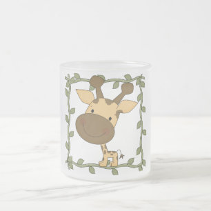 Tasse Givré T-shirts et cadeaux de girafe de bébé