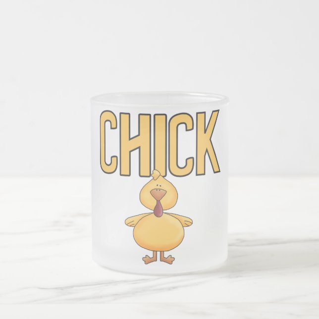 Tasse Givré T-shirts et cadeaux de poussin (Centre)