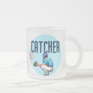 Tasse Givré T-shirts et cadeaux de receveur de base-ball