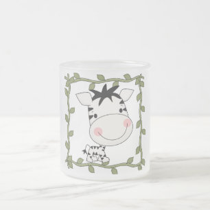 Tasse Givré T-shirts et cadeaux de zèbre de bébé