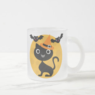 Tasse Givré T-shirts et cadeaux Halloween Chats et chauves-sou