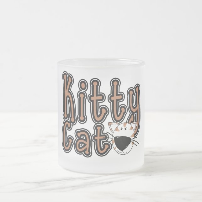 Tasse Givré T-shirts et cadeaux mignons de chat de Kitty (Centre)