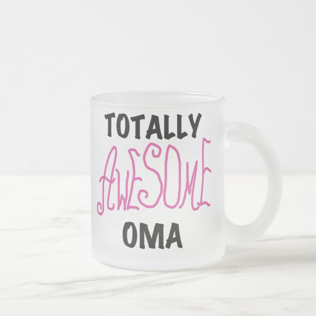 Tasse Givré T-shirts et cadeaux roses totalement (Droit)