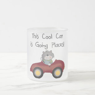 Tasse Givré T-shirts et cadeaux rouges allants de voiture