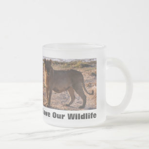 Tasse Givré Tau Sauver notre faune