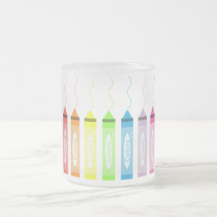 Tasse Givré Temps de coloriage !