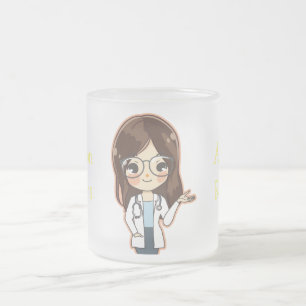 Tasse Givré Thé de doctorat Customisé Dr (Votre Nom)