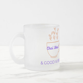 Tasse Givré Thé esthétique Shai et café Desi de bonnes vibrati
