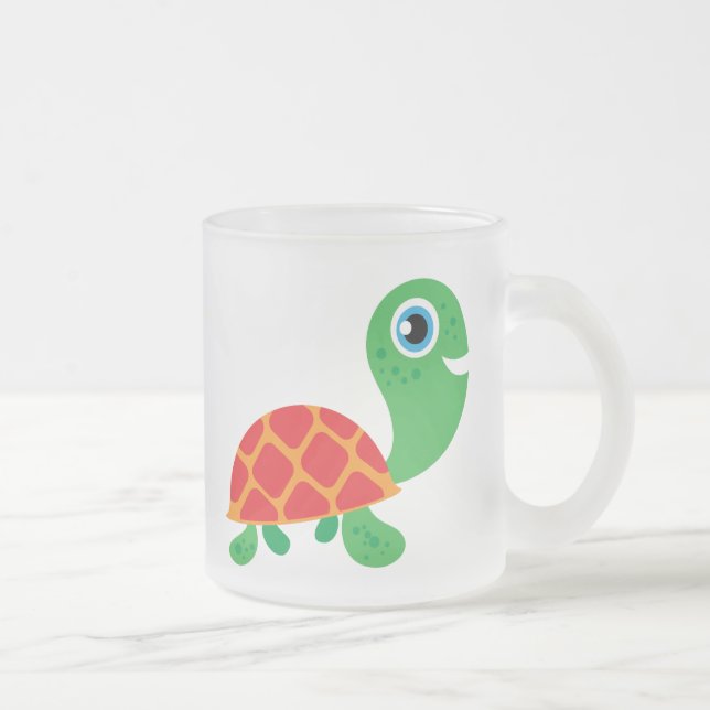 Tasse Givré Tortue impressionnante (Droit)