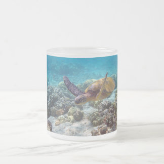 Tasse Givré Tortue verte