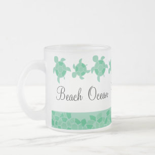 Tasse Givré Tortues de mosaïque