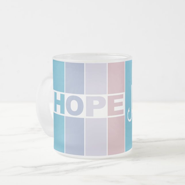 Tasse Givré Toujours avoir de l'espoir (Devant gauche)