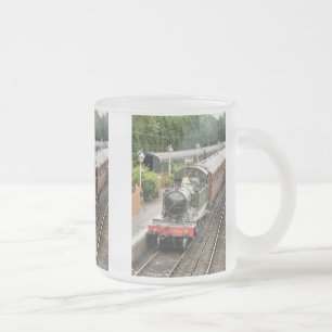 TASSE GIVRÉ TRAINS À VAPEUR
