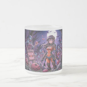 Tasse Givré Trick ou traiter Halloween Zombies distribuer le c