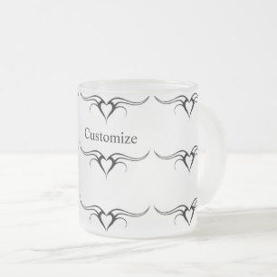 Tasse Givré triple coeur tribal défiler