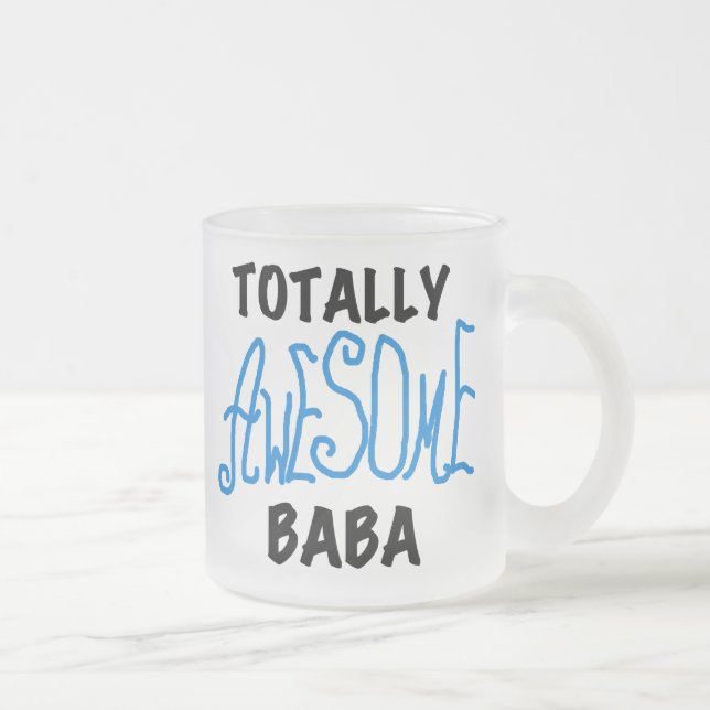 Tasse Givré Tshirts et cadeaux Baba absolument géniaux (Droit)