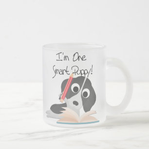 Tasse Givré Un Chiot intelligent