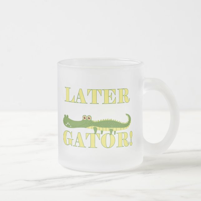 Tasse Givré Un plus défunt alligator (Droit)