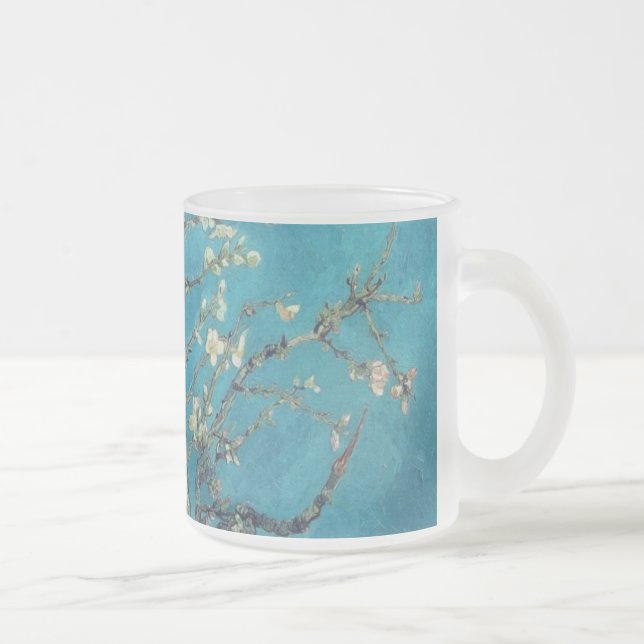 Tasse Givré Van Gogh Vase Fleurs Flores Paix Amour Art (Droit)