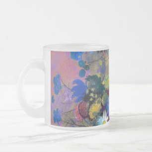 Tasse Givré Vase blanc avec fleurs Odilon Redon