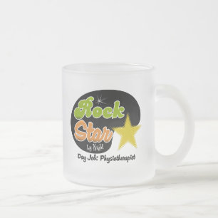 Tasse Givré Vedette du rock par nuit - physiothérapeute du
