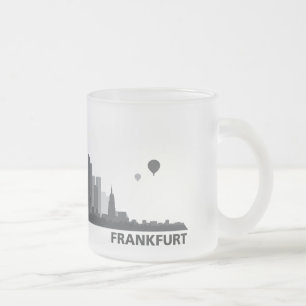Tasse Givré Ville de Francfort Skyline tasse/tasse