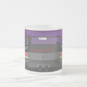 Tasse Givré Voiture de sport d'arcade des années 80