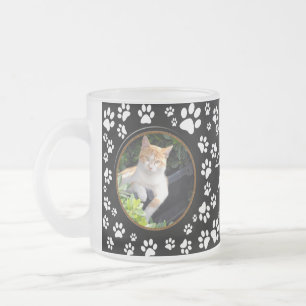Tasse Givré Vos Empreintes de pattes commémoratifs de photos d