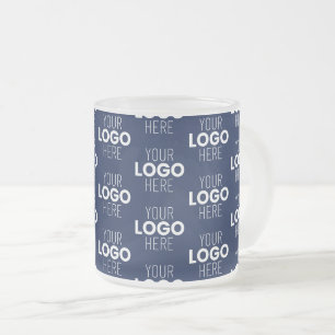 Tasse Givré Votre Motif de répétition de logo ou d'image Ble